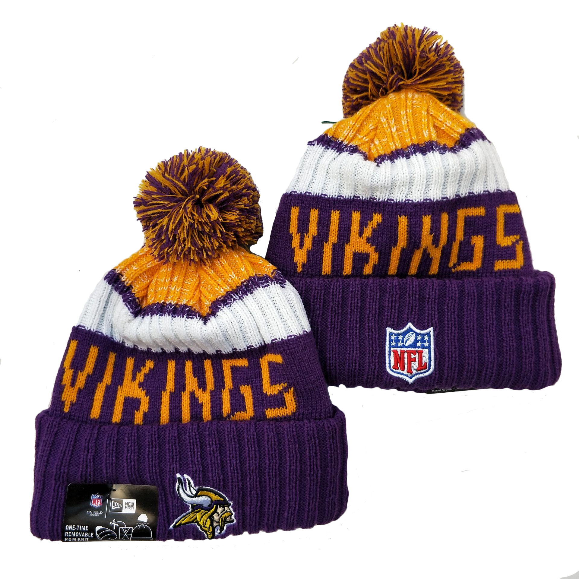 Minnesota Vikings Knit Hats 037